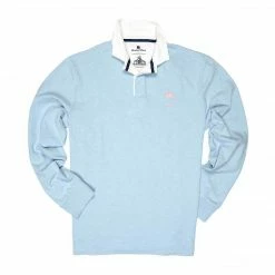 Black & Blue 1871 Clothing Flamingoes 1871 Rugby Shirt