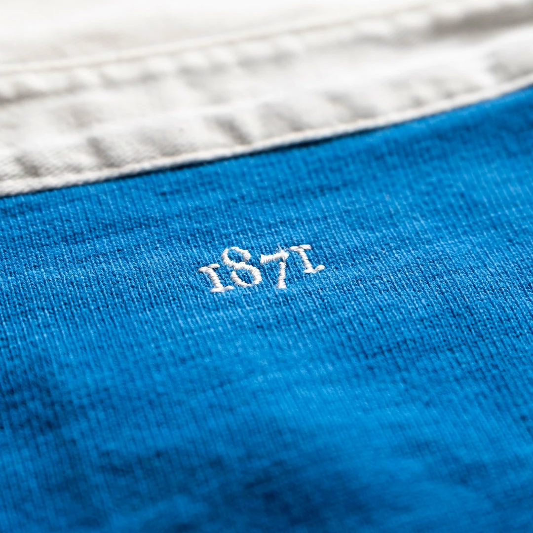 Black & Blue 1871 Clothing Italy 1929 Rugby Shirt