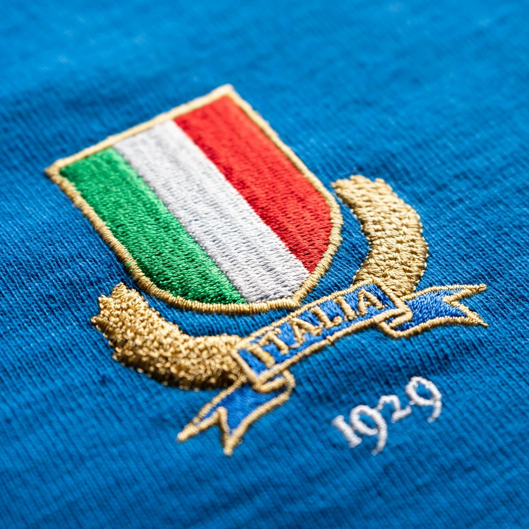 Black & Blue 1871 Clothing Italy 1929 Rugby Shirt