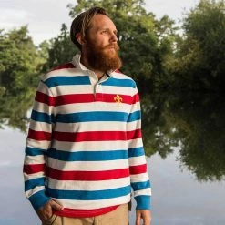 Black & Blue 1871 Lausanne 1871 Rugby Shirt