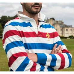 Black & Blue 1871 Lausanne 1871 Rugby Shirt