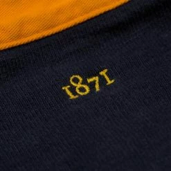 Black & Blue 1871 Clothing Malborough Nomads 1871 Rugby Shirt