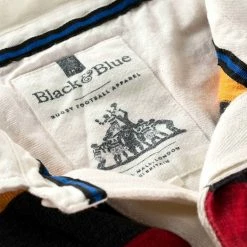 Black & Blue 1871 Mohicans 1871 Rugby Shirt Clothing