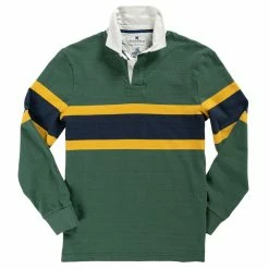 Black & Blue 1871 Clothing Outdoor Heritage Rugby Shirt