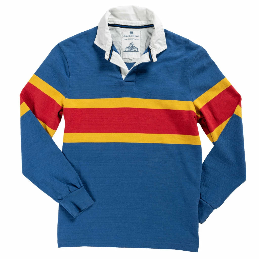 Black & Blue 1871 Outdoor Heritage Rugby Shirt Clothing