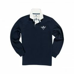 Black & Blue 1871 Clothing Oxford 1872 Rugby Shirt