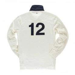 Black & Blue 1871 Clothing Queen's House 1871 Rugby Shirt