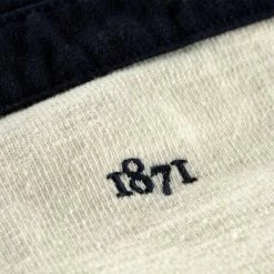 Black & Blue 1871 Clothing Queen's House 1871 Rugby Shirt