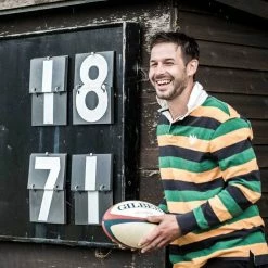 Black & Blue 1871 Ravenscourt Park 1871 Rugby Shirt