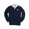 Black & Blue 1871 USA 1912 Away Rugby Shirt