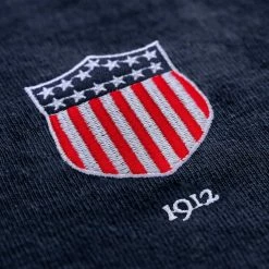 Black & Blue 1871 USA 1912 Away Rugby Shirt