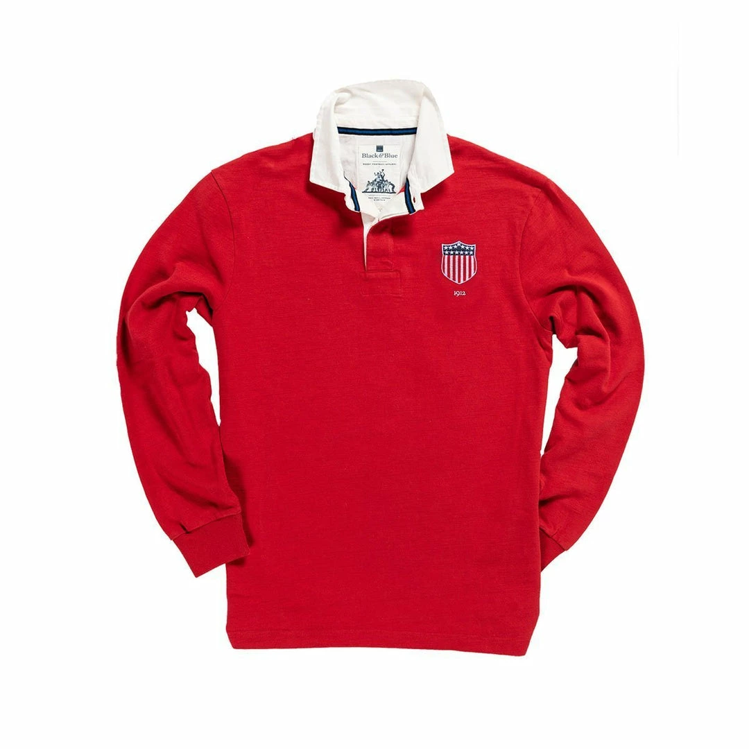 Black & Blue 1871 USA 1912 Limited Edition Rugby Shirt Clothing