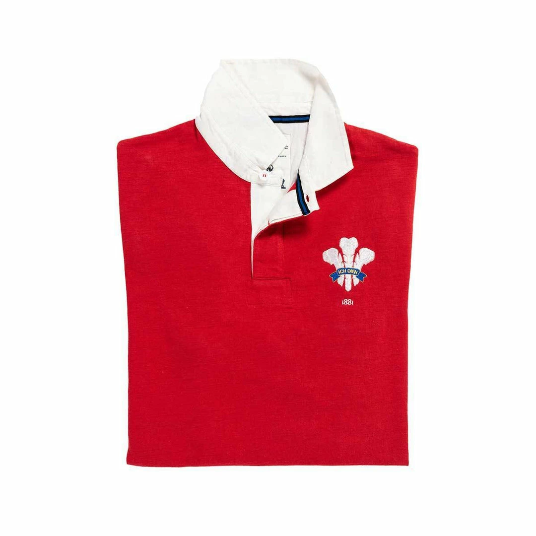 Black & Blue 1871 Clothing Wales 1881 Rugby Shirt