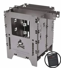 Bushcraft Essentials Camping Kit Bushbox LF Titanium