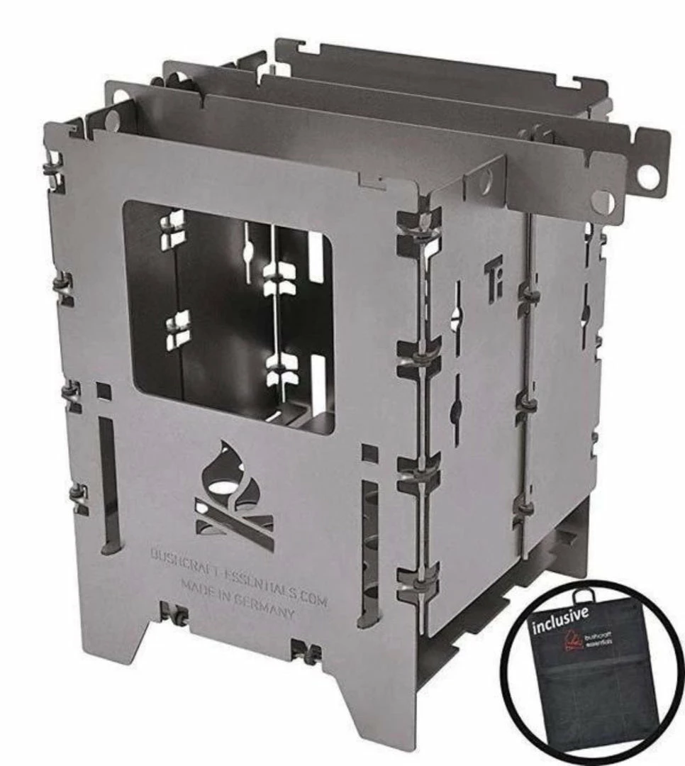 Bushcraft Essentials Camping Kit Bushbox LF Titanium