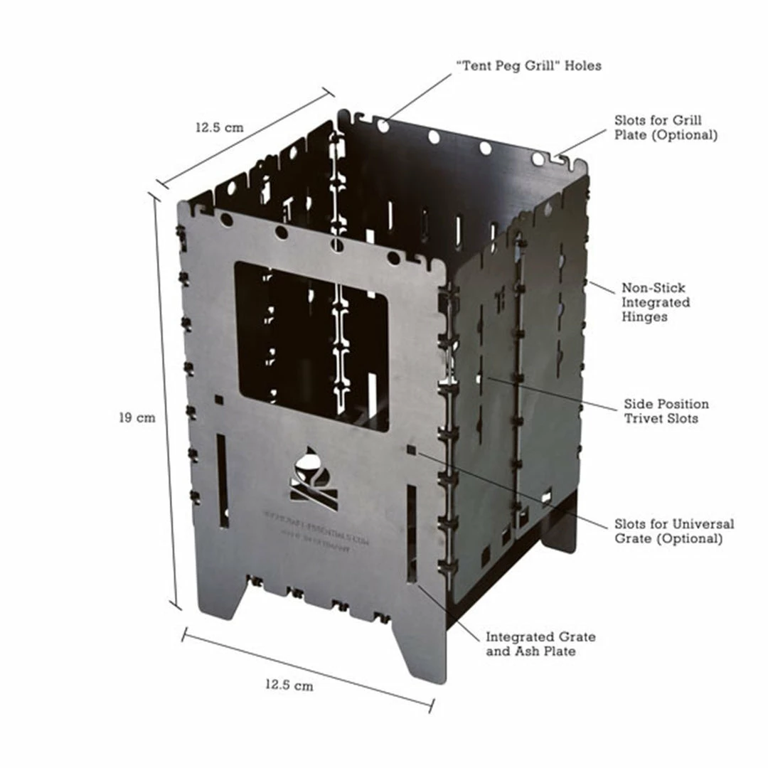 Bushcraft Essentials Bushbox XL Titanium Camping Kit