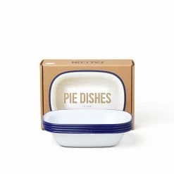 Falcon Enamelware Home, Garden & Cooking Pie Dishes (Set Of 4)