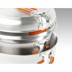 GSI Outdoors Glacier Stainless Base Camper Camping Kit
