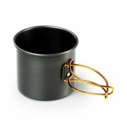 GSI Outdoors Halulite 20 Oz Aluminium Bottle Cup Camping Kit