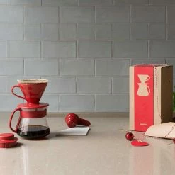 Hario Home, Garden & Cooking V60 Ceramic Pour Over Set 01