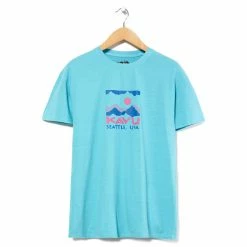 KAVU New Sticker Square Tee | Men's