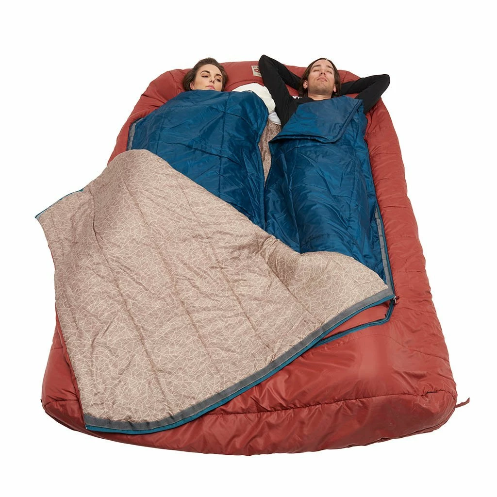 Kelty Tru.Comfort Doublewide 20°F Sleeping Bag Camping Kit