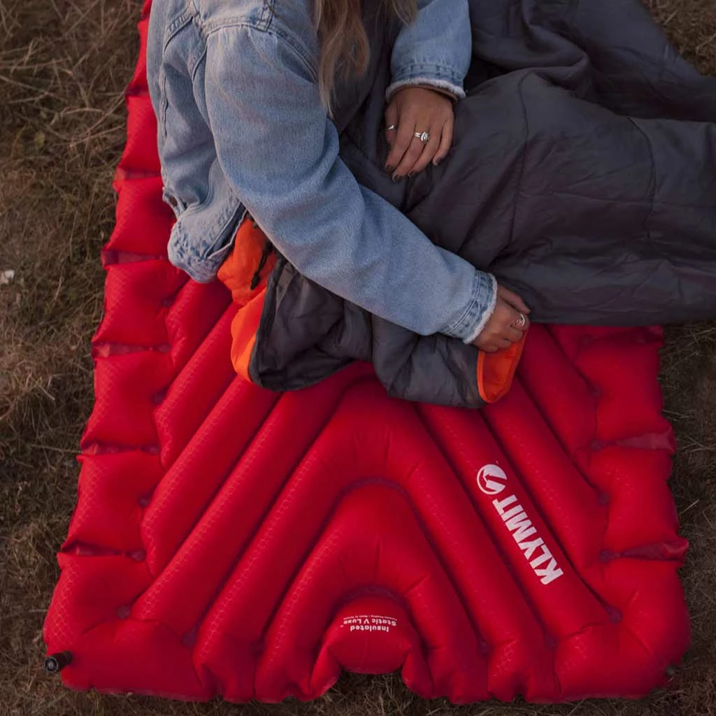 Klymit Insulated Static V Luxe Camping Mat Camping Kit