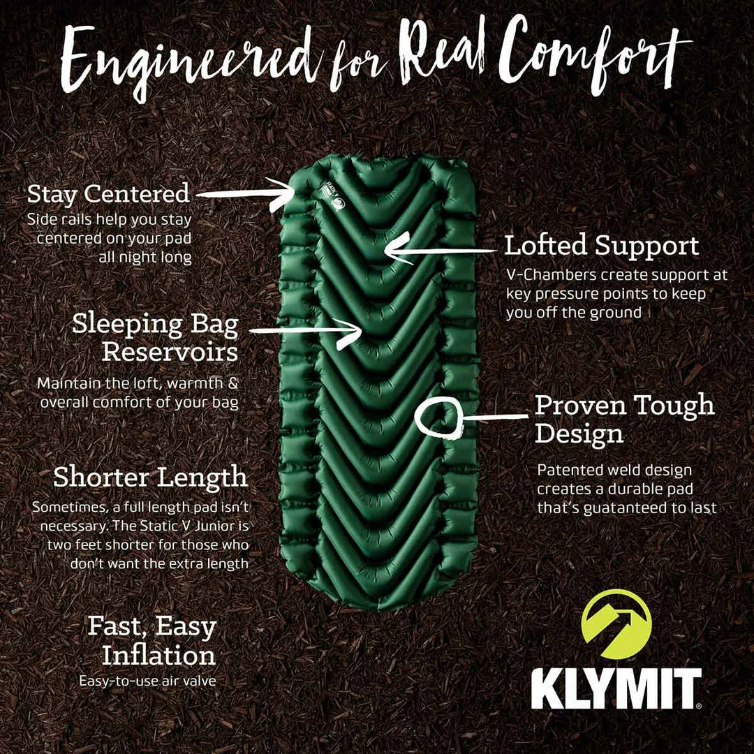 Klymit Camping Kit Static V Short Camping Mat