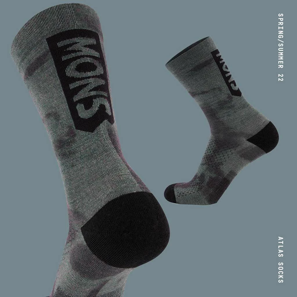 Mons Royale New Atlas Crew Sock Digital