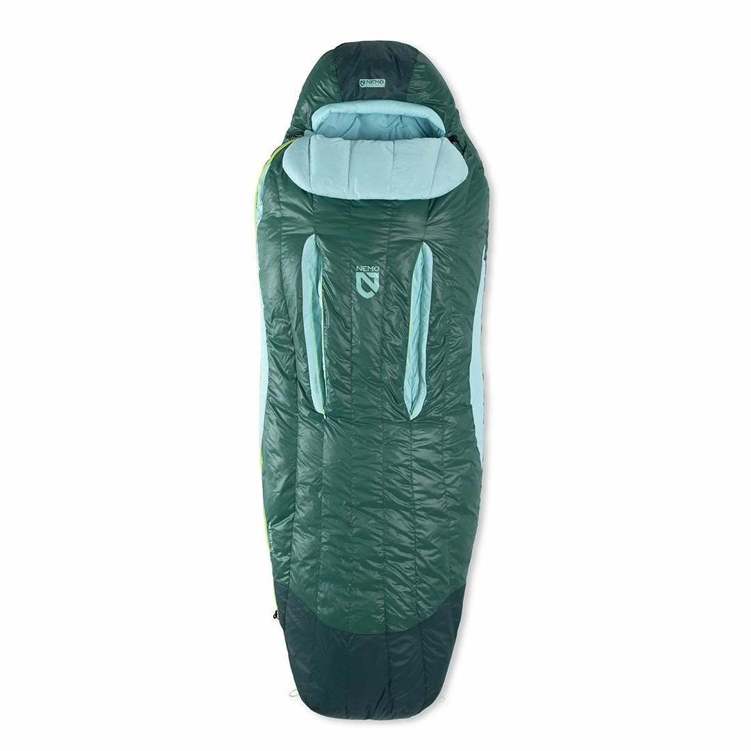 NEMO Equipment Camping Kit Disco Women's Down Sleeping Bag 30°F