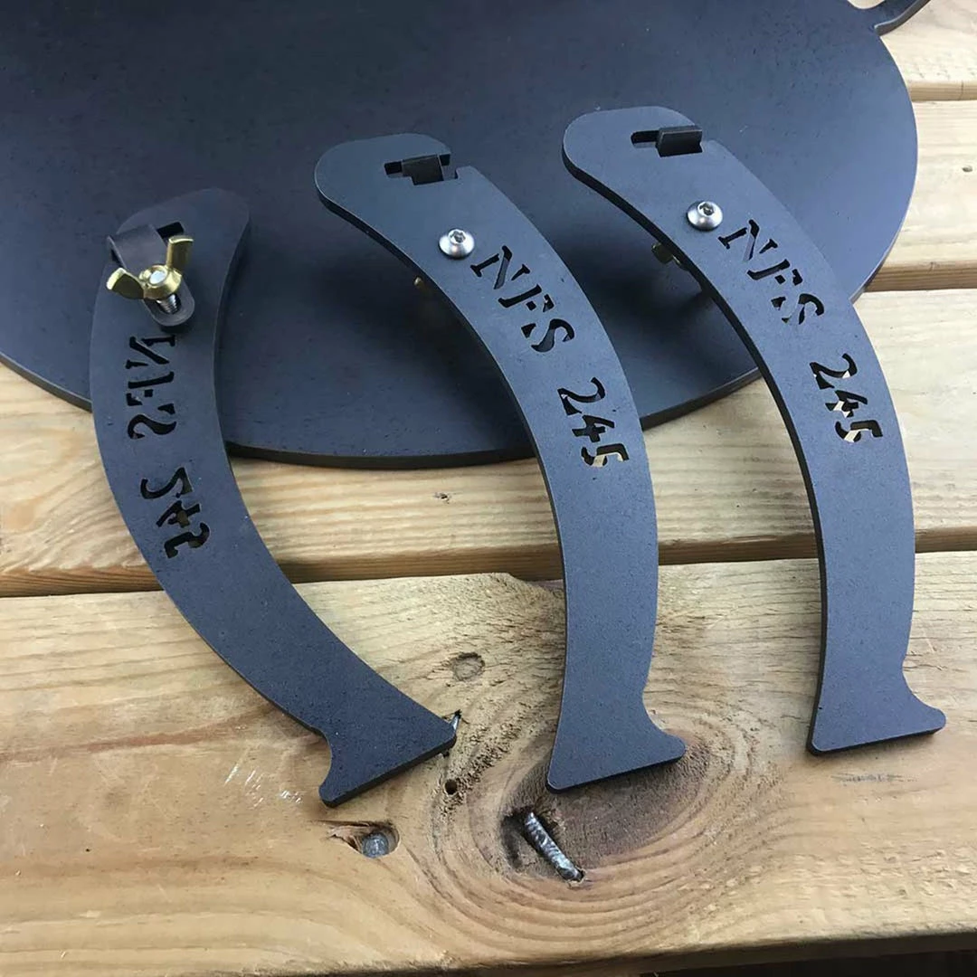 Netherton Foundry Home, Garden & Cooking Black Iron 15" Chapa Griddle Plate