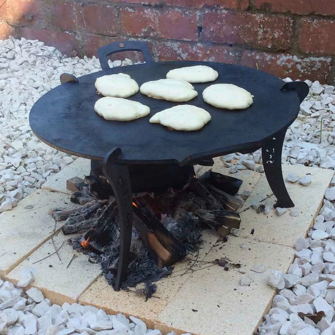 Netherton Foundry Home, Garden & Cooking Black Iron 15" Chapa Griddle Plate