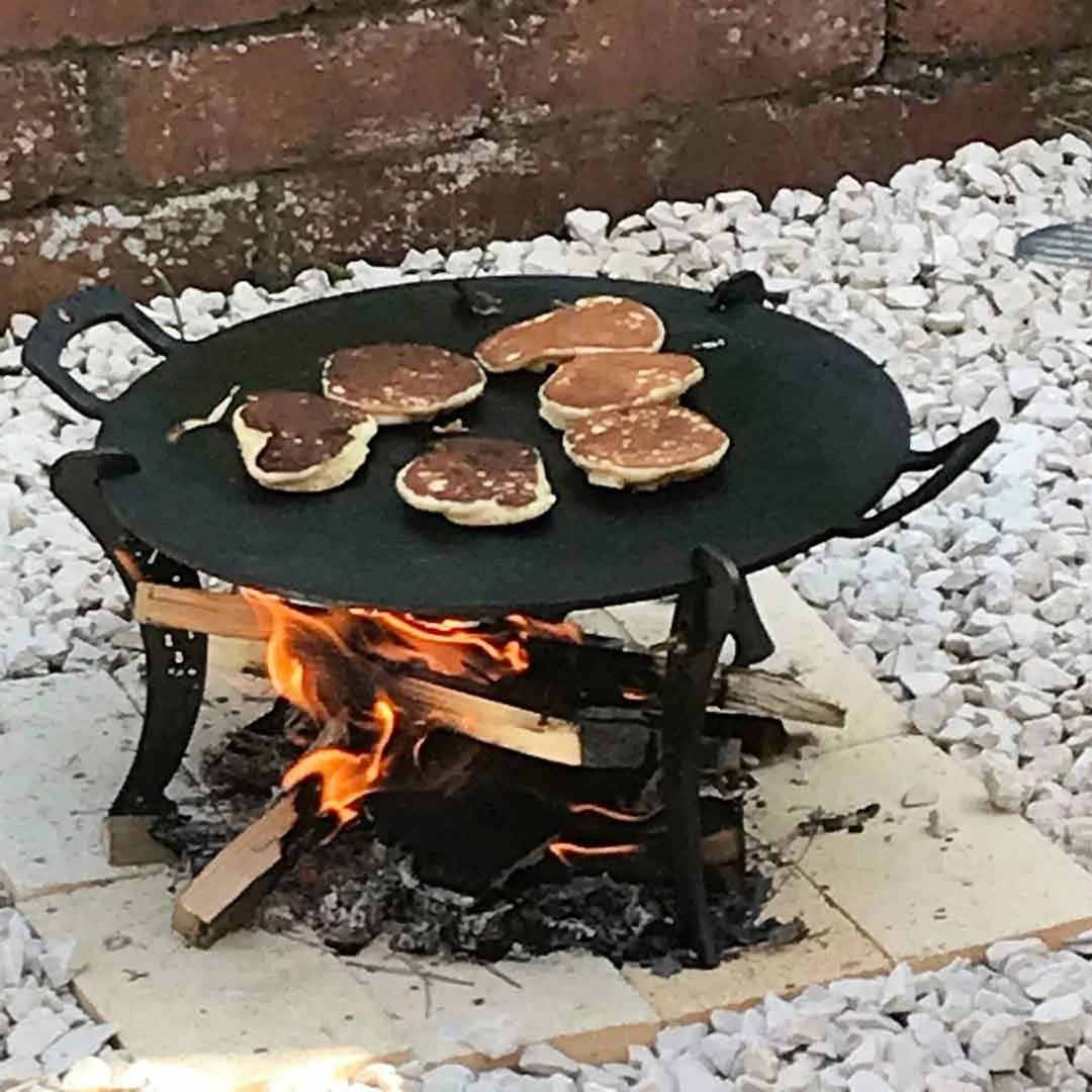 Netherton Foundry Home, Garden & Cooking Black Iron 15" Chapa Griddle Plate