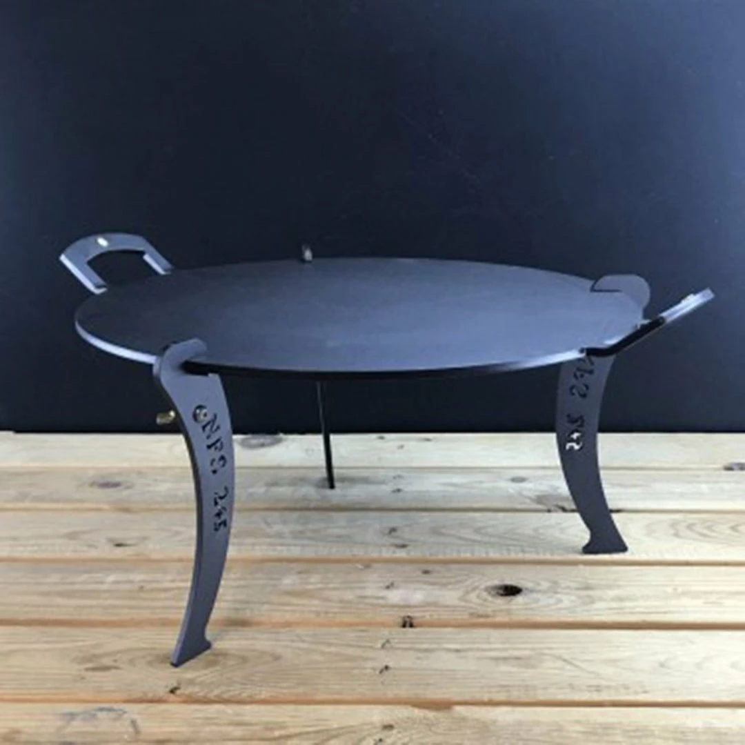 Netherton Foundry Home, Garden & Cooking Black Iron 15" Chapa Griddle Plate