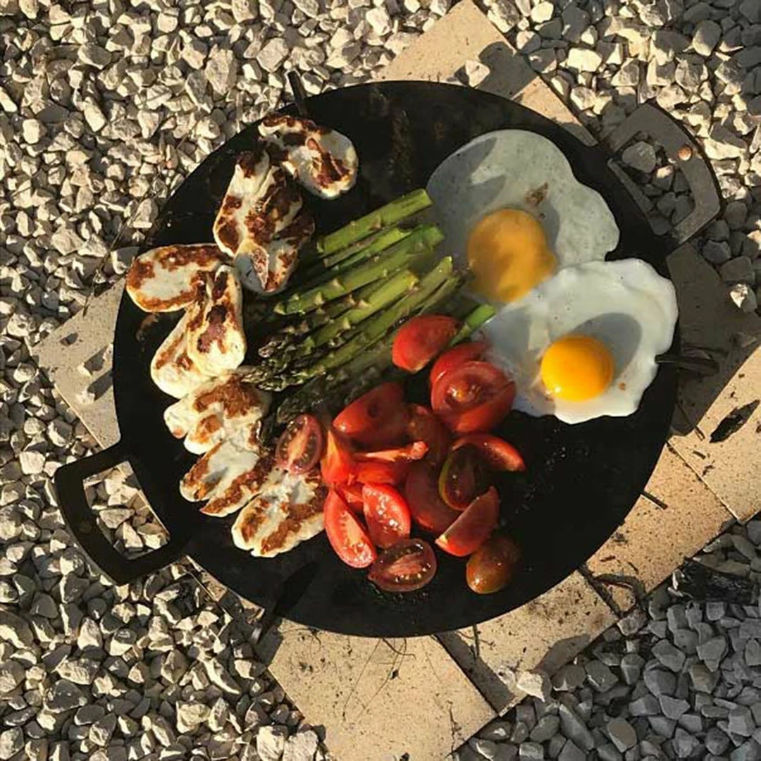 Netherton Foundry Home, Garden & Cooking Black Iron 15" Chapa Griddle Plate