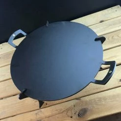 Netherton Foundry Home, Garden & Cooking Black Iron 15" Chapa Griddle Plate