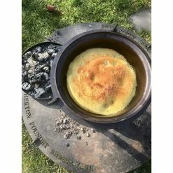 Netherton Foundry Home, Garden & Cooking Dutch Oven With Hot Coals Lid And Stand