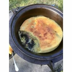 Netherton Foundry Home, Garden & Cooking Dutch Oven With Hot Coals Lid And Stand