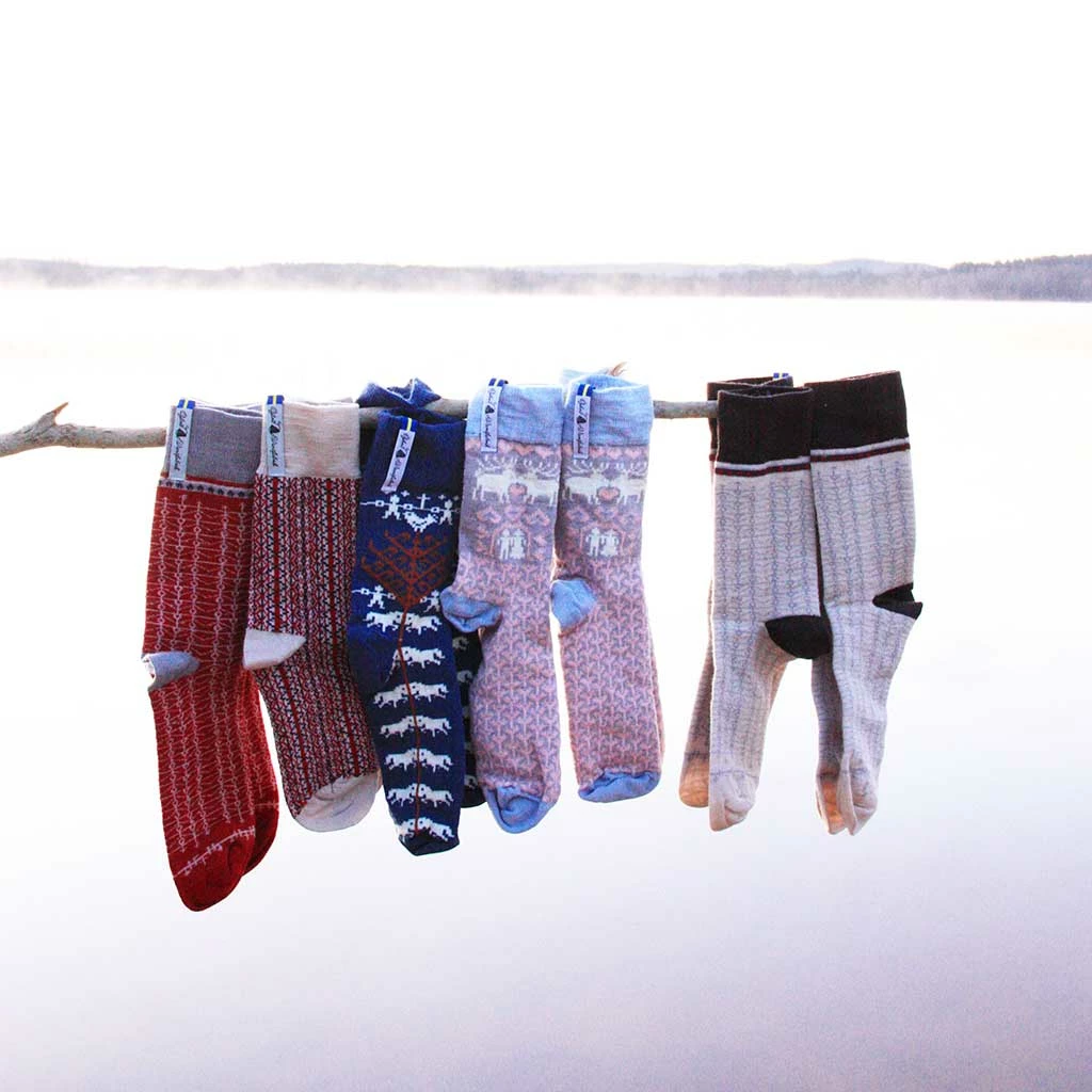 Öjbro Vantfabrik Ekshärad Kalk Everyday Socks