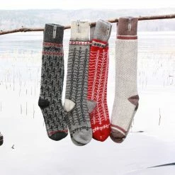 Öjbro Vantfabrik Clothing Ekshärad Röd Socks