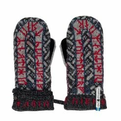 Öjbro Vantfabrik Futhark Thorbjörg Suede Palm Mittens Accessories & Footwear