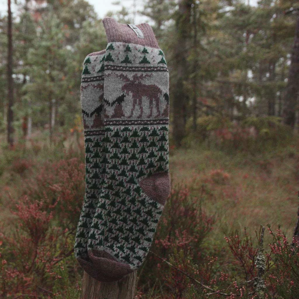 Öjbro Vantfabrik Skogen Socks Clothing