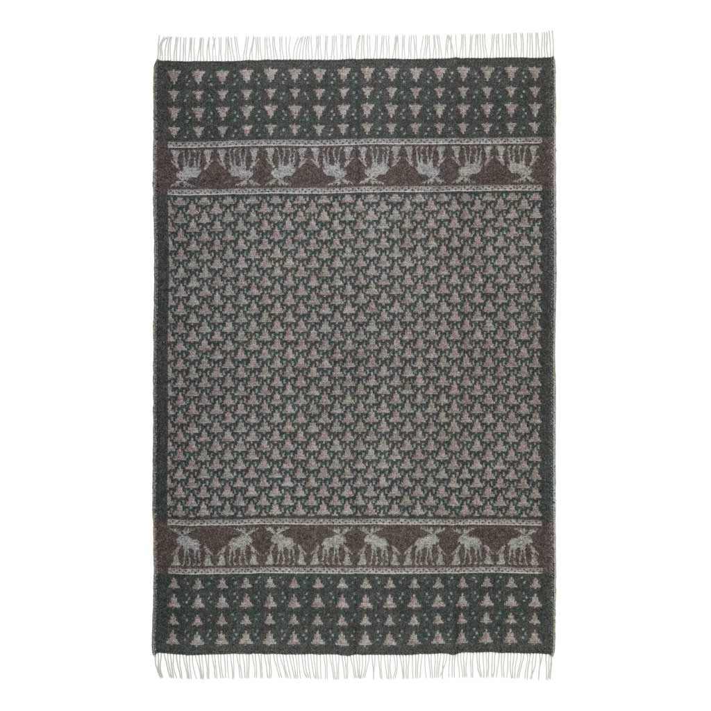 Öjbro Vantfabrik Skogen Wool Blanket