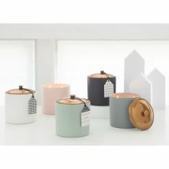 Paddywax Hygge 15oz Ceramic | Rosewood & Patchouli