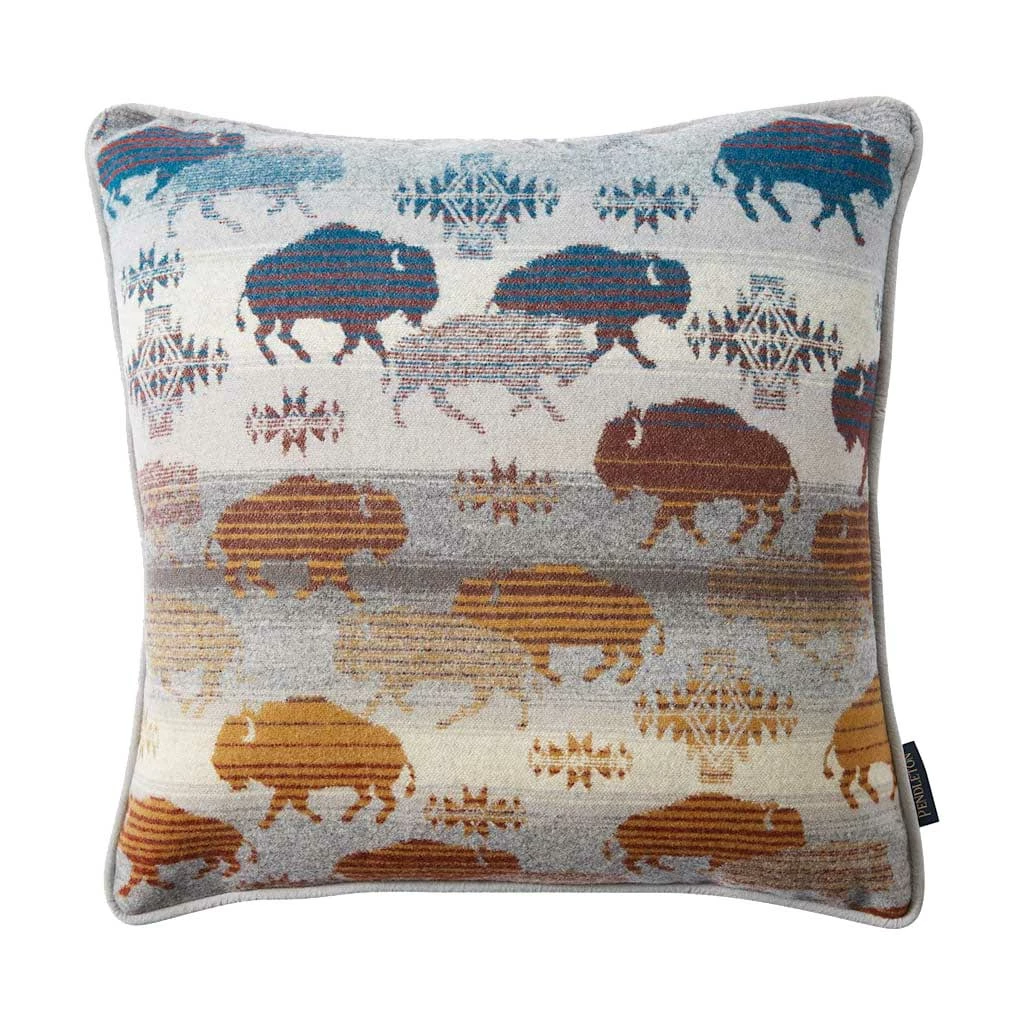 Pendleton Jacquard Pillow | Prairie Rush Hour