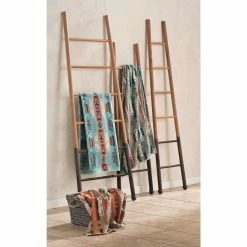 Pendleton Oversized Jacquard Spa Towel | Aqua