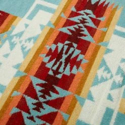 Pendleton Oversized Jacquard Spa Towel | Aqua