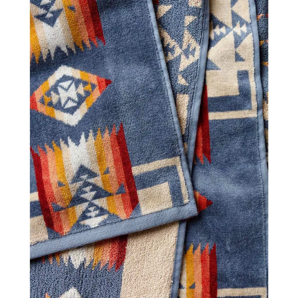 Pendleton Oversized Jacquard Spa Towel | Slate