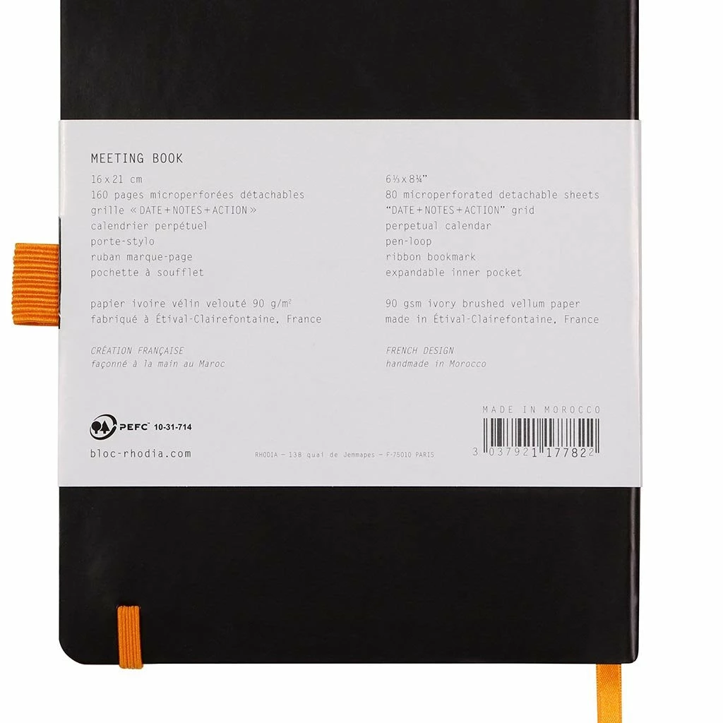 Rhodia Meeting Book