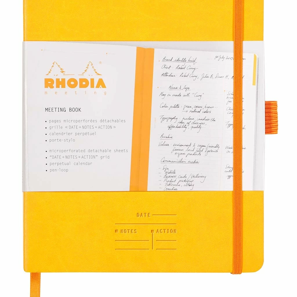Rhodia Meeting Book